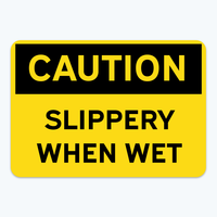Show details for Caution: Slippery When Wet