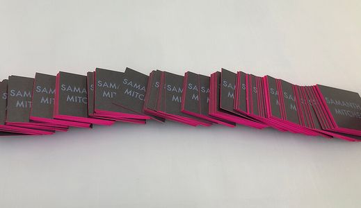 Show details for Edge Painted Business Cards